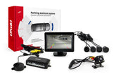 Parkeringsassistentsystem med fire sensorer og TFT-display