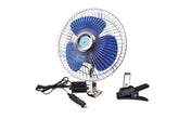 Kovový ventilátor do auta s klipem pro 24 V
