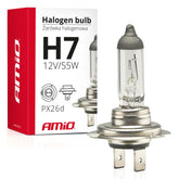 Halogenová žárovka H7 12V 55W s UV filtrem