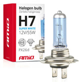 Halogenová žárovka H7 Super White s UV filtrem