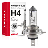 Halogenová žárovka H4 24 V 75/70 W s UV filtrem