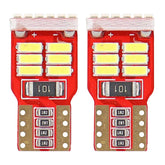Bílé LED žárovky W5W T10 s 18 ks diod 4014