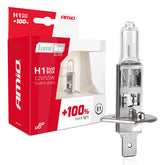 Halogenové žárovky H1 LumiTec Silver +100% DUO