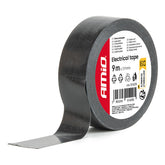 Černá páska 19 mm x 9 m v balení po 12 ks.