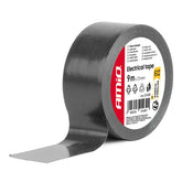 Černá páska 25 mm x 9 m v balení po 9 kusech