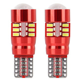 Bílá LED žárovka T10 W5W s CANBUS a 27 diodami SMD 3014