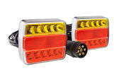 Magnetická sada LED světel pro přívěs
