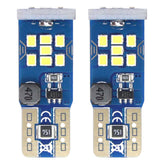Bílá LED žárovka T10 W5W s 21 SMD a CANBUS