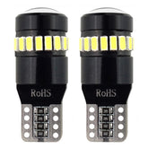 Bílá LED žárovka T10 W5W CANBUS pro 12/24 V