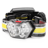 LED čelovka LH04 s COB světlem