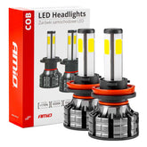 LED žárovky H8 H9 H11 COB