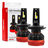 LED žárovky do předních světlometů H4/H19 X3