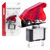 Vypínač Top Gun s červeným podsvícením pro 12/24 V a 20 A