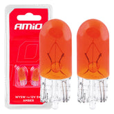 Orange WY5W halogenpærer med W2.1x9.5d-sokkel