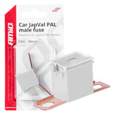 JAPVAL PAL pojistka typu samec 120 A, 48 mm