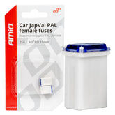 JAPVAL PAL samičí pojistka 25 A a 11 mm