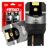 LED žárovky W21/5W 7443 s CANBUS a bílým světlem 6000K