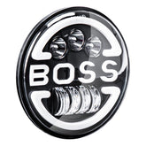 Kulaté LED pracovní světlo AWL56 BOSS – sada zepředu