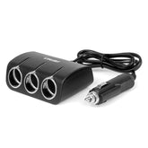 Trojitá zásuvka do autozapalovače se třemi výstupy