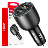 Autonabíječka se dvěma porty USB-C a jedním portem USB-A