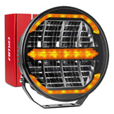 LED dálkový světlomet 112 W s obrysovým světlem