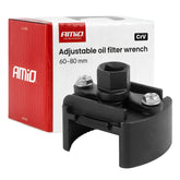 Nastavitelný klíč na olejový filtr z CrV oceli pro olejové filtry 60–80 mm