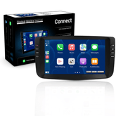 Fiat Linea Punto 12-15 - 9" rádio s Apple CarPlay a Android Auto