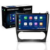 Mercedes-Benz W203 - 9" rádio s Apple CarPlay a Android Auto