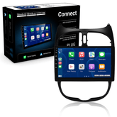 Peugeot 206 04-08 - 9 "Rádio s Apple CarPlay a Android Auto