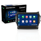 Hyundai IX45 13-17 - 9" rádio s Apple CarPlay a Android Auto