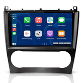 Mercedes-Benz W203 - 9" rádio s Apple CarPlay a Android Auto
