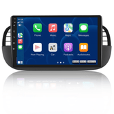 Fiat 500 07-15 - 9" rádio s Apple CarPlay a Android Auto
