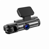 Duální autokamera se displejem – přední a interiérová kamera (1080p, noční vidění, 360°)