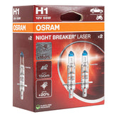 Halogenové žárovky Osram H1 Night Breaker Unlimited 12 V 55 W, 2 ks