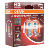 Halogenová žárovka Osram H3 NIGHT BREAKER LASER 12 V 55 W