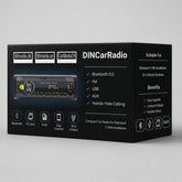 Připojte 1DIN autorádio s Bluetooth 5.0, FM, USB, AUX a handsfree