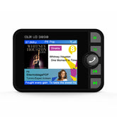 DAB+ Adapter med 2,4" Farve LCD m. Bluetooth, FM Transmitter og AUX.