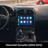 Chevrolet Corvette 2004-2013 – 9" autorádio s Apple CarPlay a Android Auto