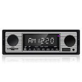 1 DIN autorádio s Bluetooth, USB a retro designem – MP3 přehrávač