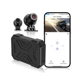 Motocyklová palubní kamera 1080P HD – přední a zadní kamera s DVR a WiFi