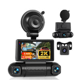 3" 2K palubní kamera se 4 kamerami – IPS displej, G-senzor a DVR záznam