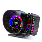 3,5" Head-Up Display (HUD) do auta – digitální rychloměr s OBD2