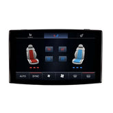 Audi A8 D3 (2005–2010) – digitální panel klimatizace s LCD displejem