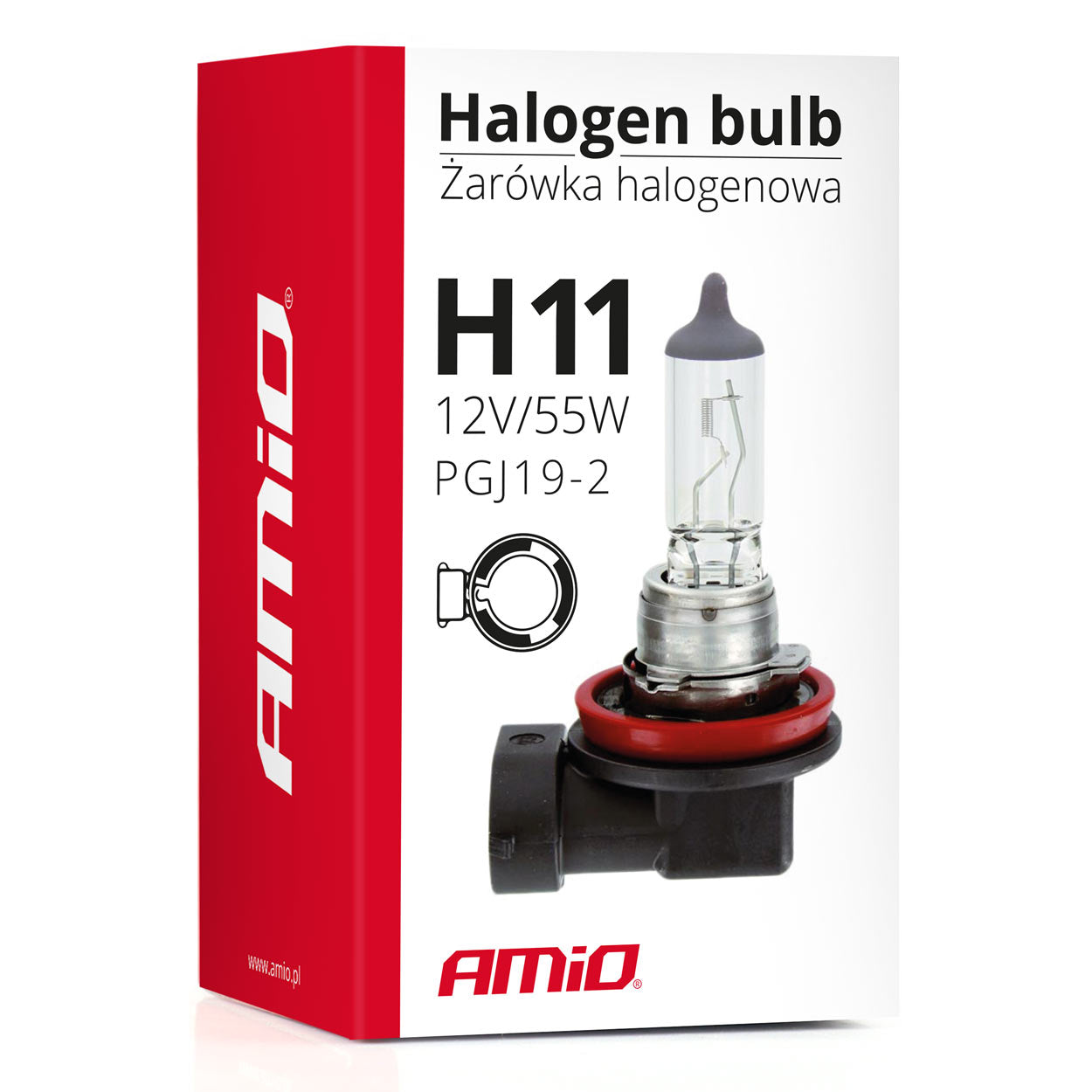 Halogenpære H11 12 V 55 W