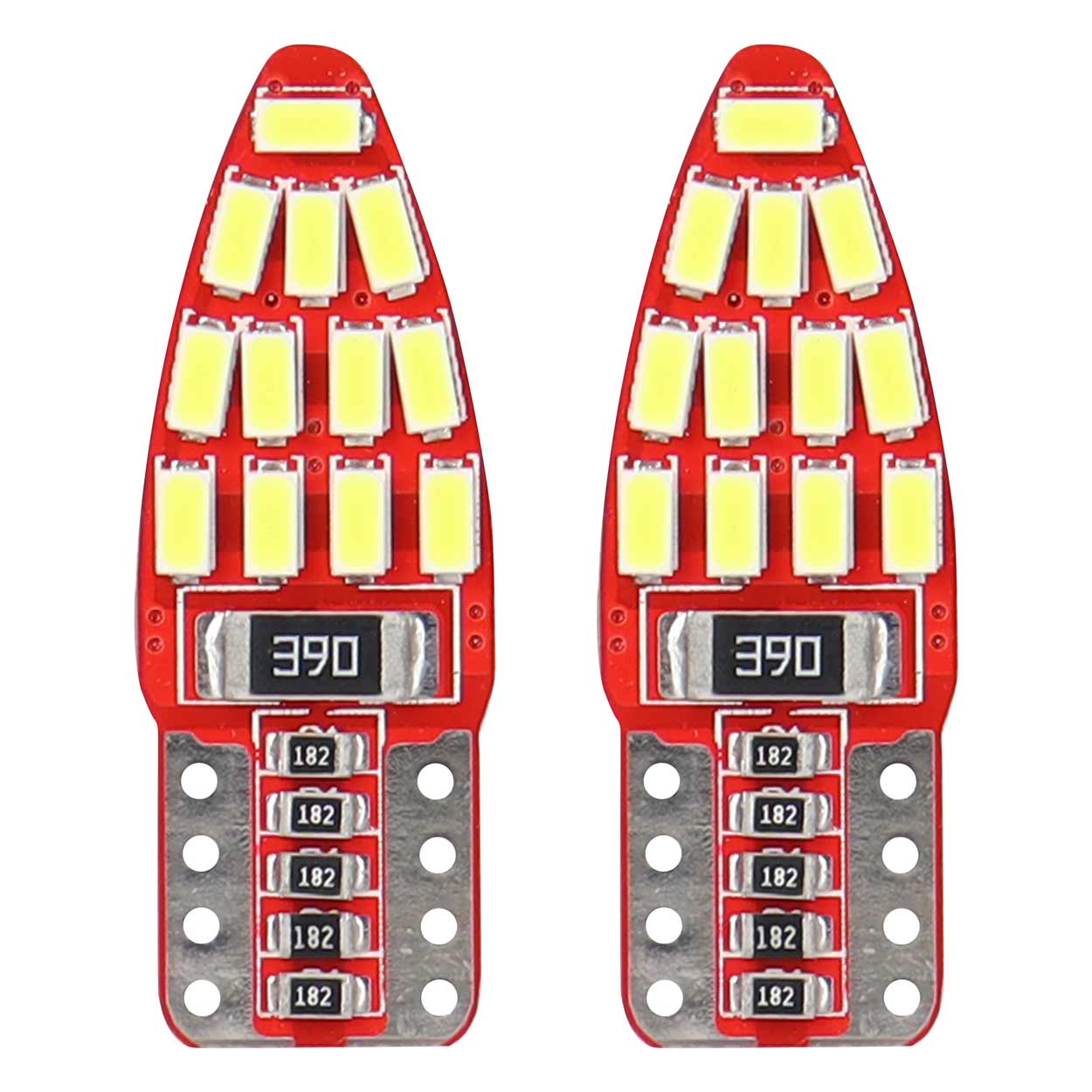 LED žárovka T10e W5W s CANBUS a 24 LED diodami SMD 3014