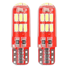 LED-pære T10e W5W CANBUS med 15 SMD 4014-dioder