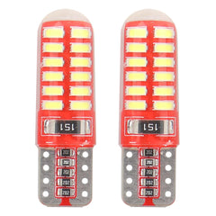 LED-pære T10e W5W med CANBUS og 24 SMD 3014 LED-dioder