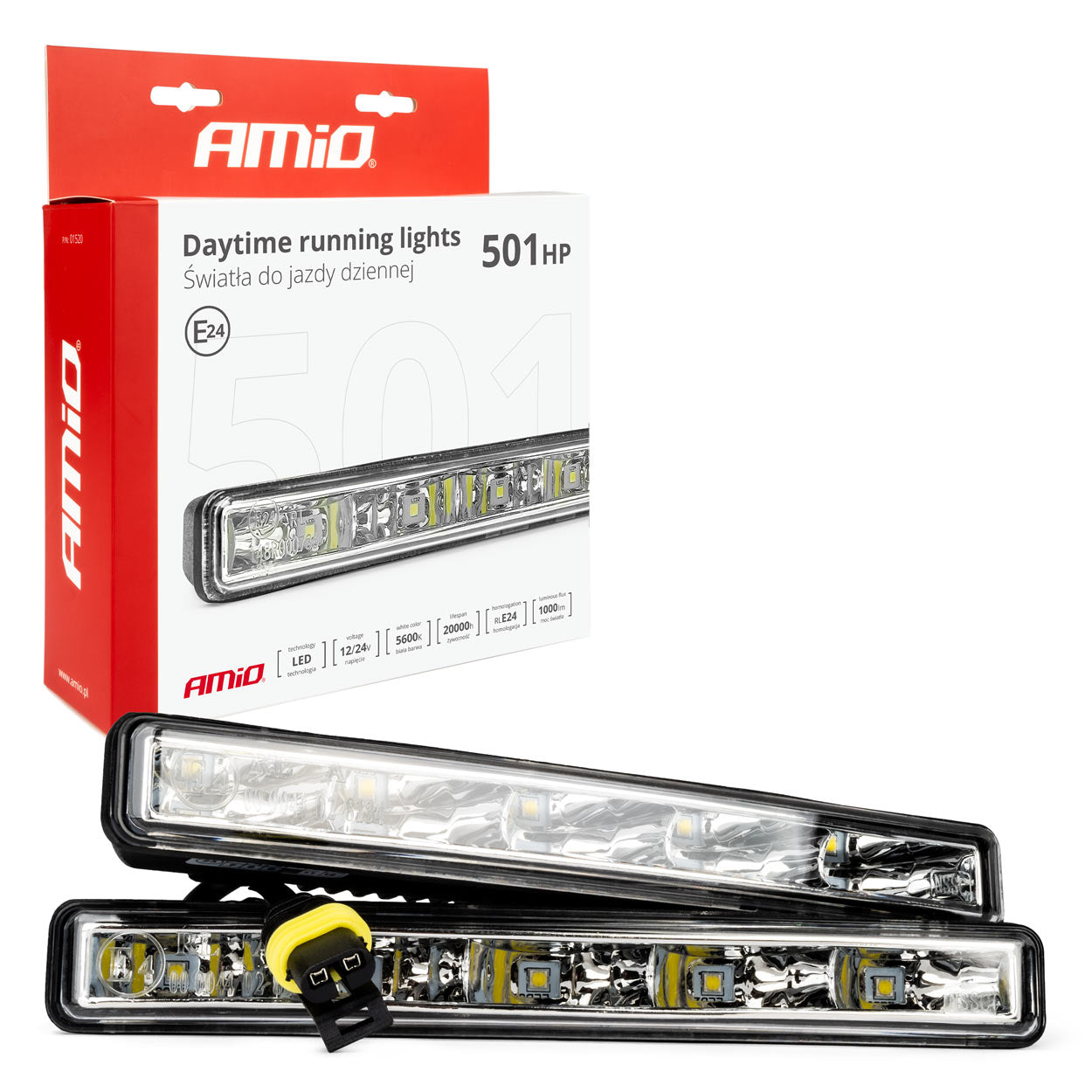 Denní svícení DRL 501HP s 5 SMD diodami