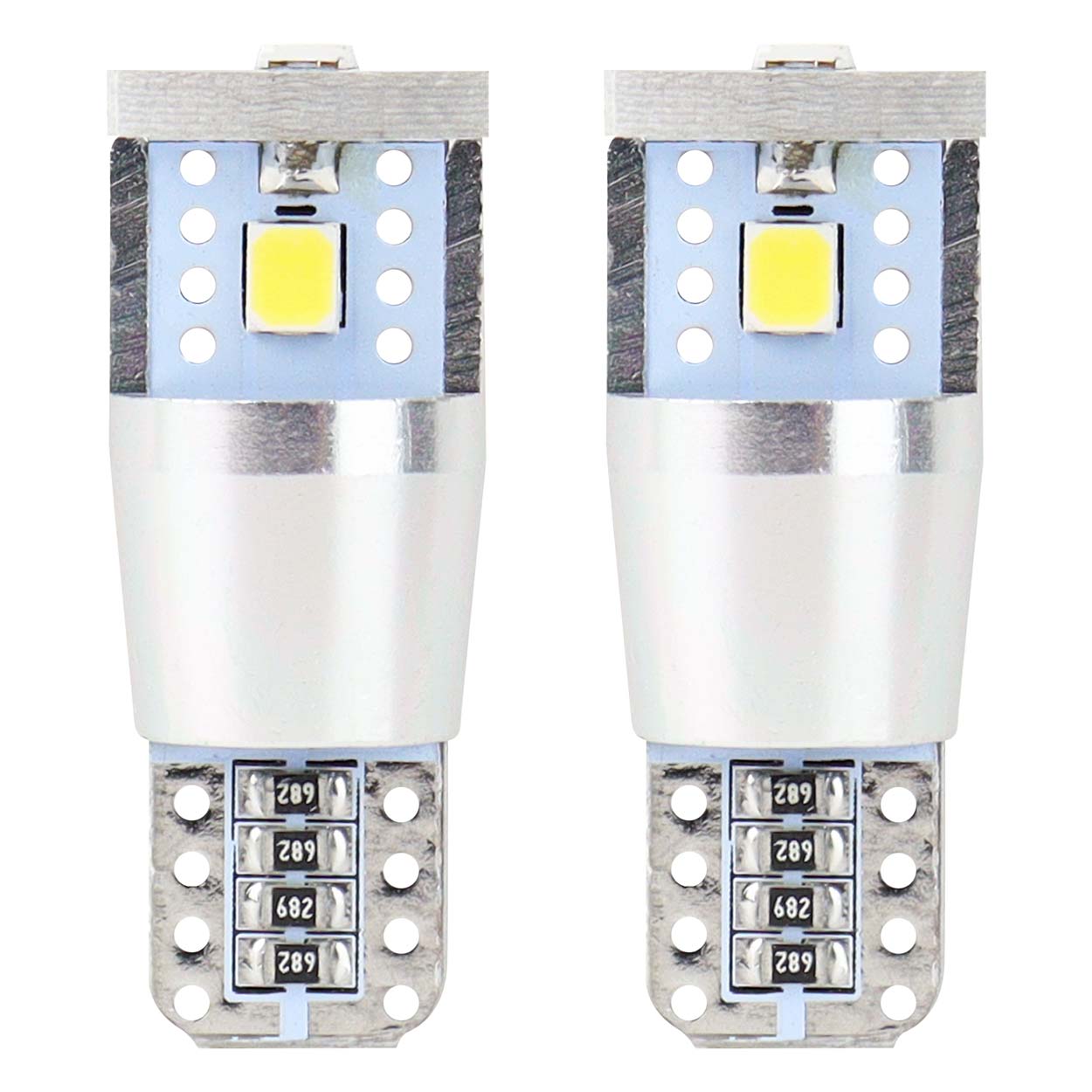LED žárovka T10e W5W s CANBUS a bílým světlem