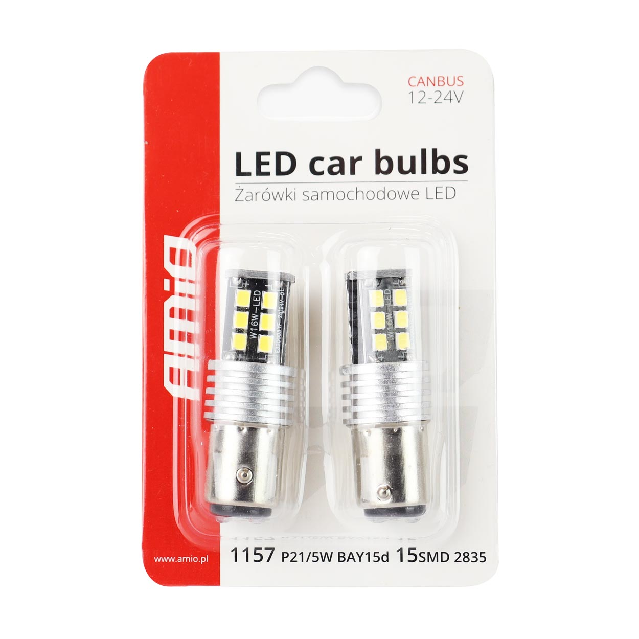 LED žárovka s 15 diodami SMD 2835